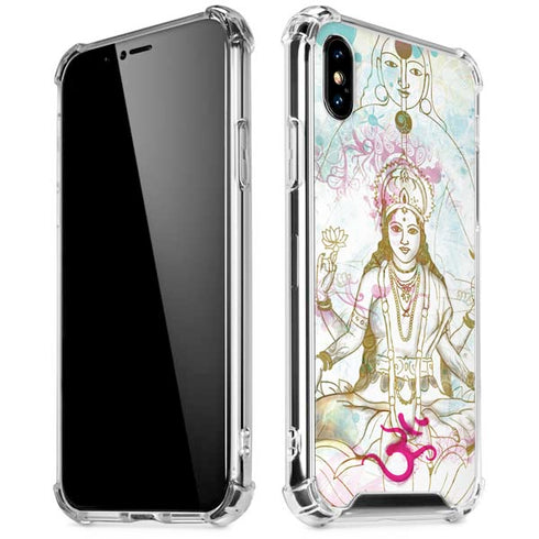 Meditation iPhone XS Max Clear Case